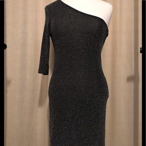 One shoulder dress